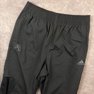 Vintage Adidas Basketball‎ Pants Mens M Grey Tear Away Baggy XStatic Mesh Clima